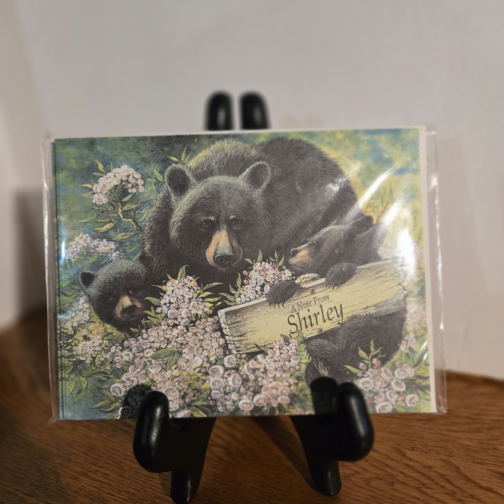 Personalized Note Card Set - Green Tablet. - Picture 6 of 11